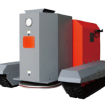 Crawler Type Mining Rope Saw Machine
